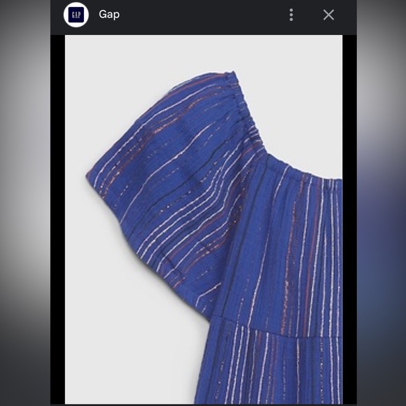 Baby Gap Dress Blue Mosaic - Picture 2 of 6